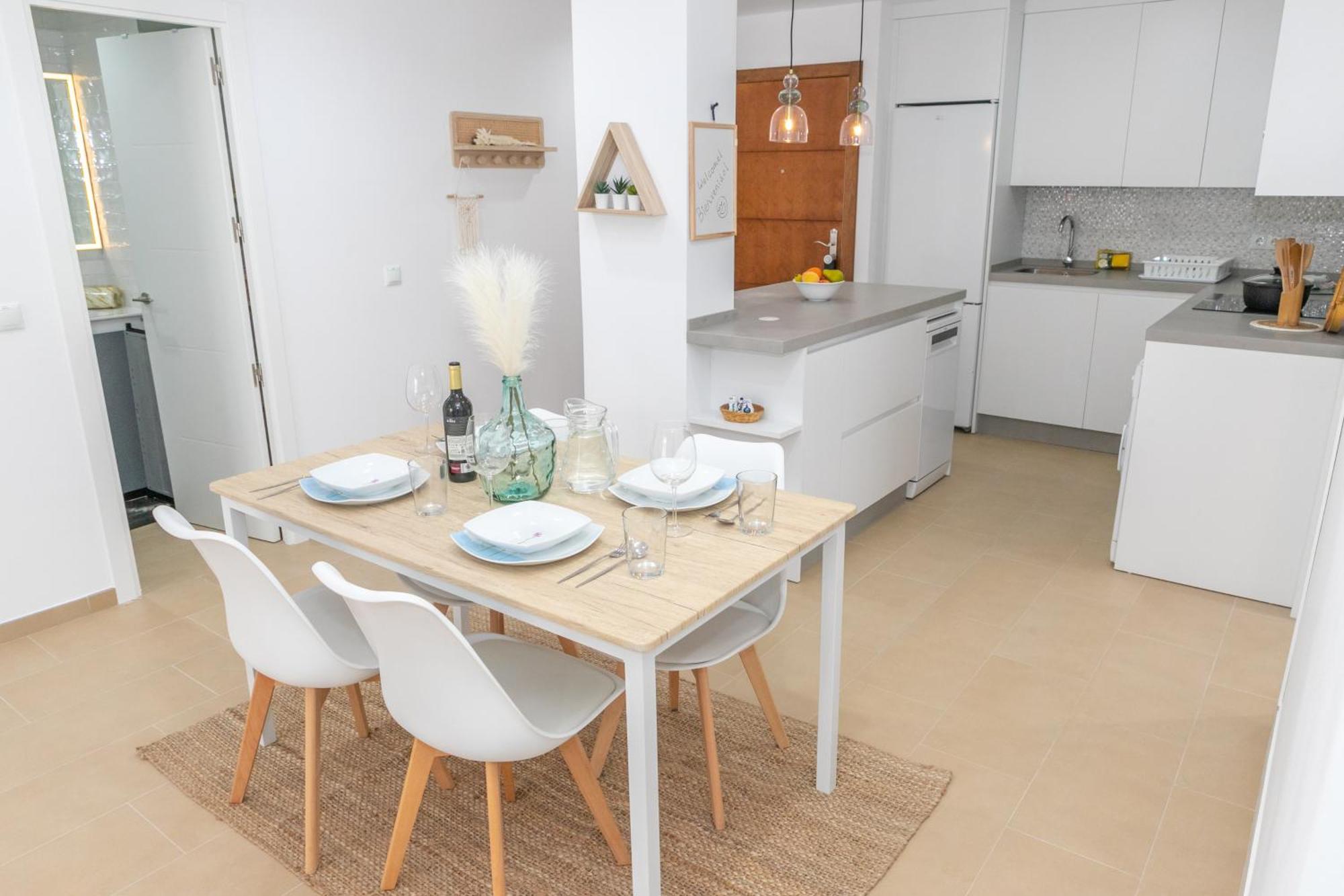 ברבטה Casa Melva - Primera Linea Con Terraza, Moderno מראה חיצוני תמונה